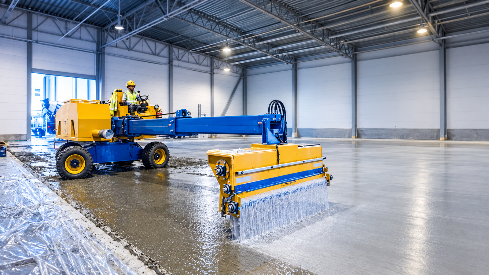 Screed equipment